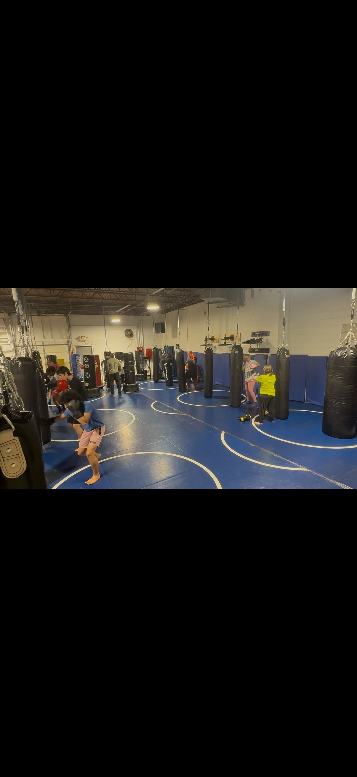 Students training at American Karate Center